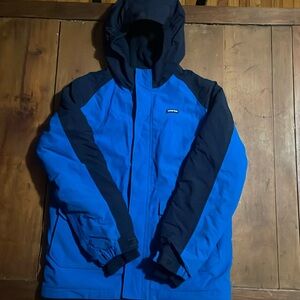 Lands End Boys Ski Jacket Size L 14-16
